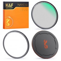Magnetic Black Mist 1/8 Lens Filters NANO X Series 62mm
