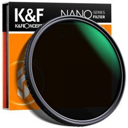 K&F Concept Variable ND Filter (ND32-ND512 / 5-9stop) Nano 58mm