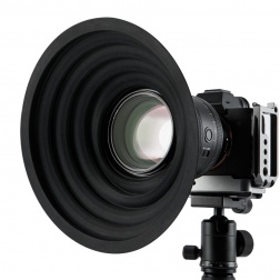 Haida Universal Anti-reflective Foldable Silicone lens hood 50-70mm