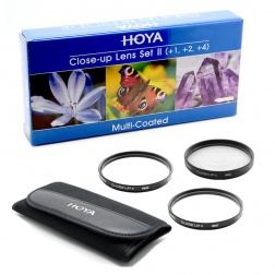 Set Hoya CLOSE-UP HMC (+1 +2 +4) 55mm