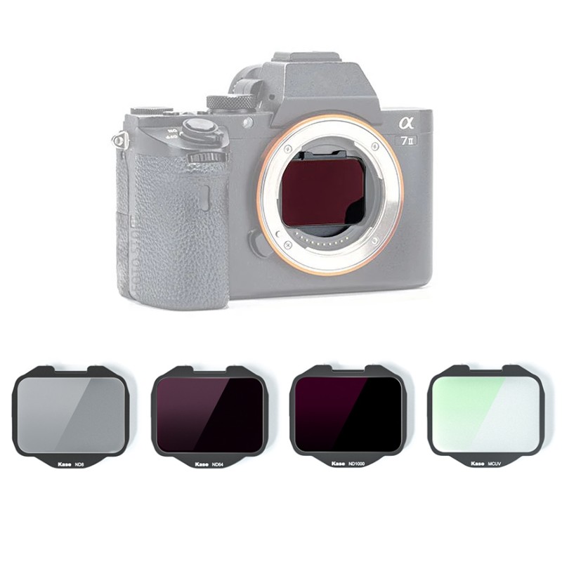 Kase Clip In Filter Kit (UV+ND8/64/1000) for Sony Full Frame A7/A9/A1/FX3