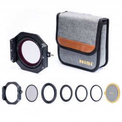 NiSi V7 100mm Filter Holder Kit with True Color NC CPL and Lens Cap